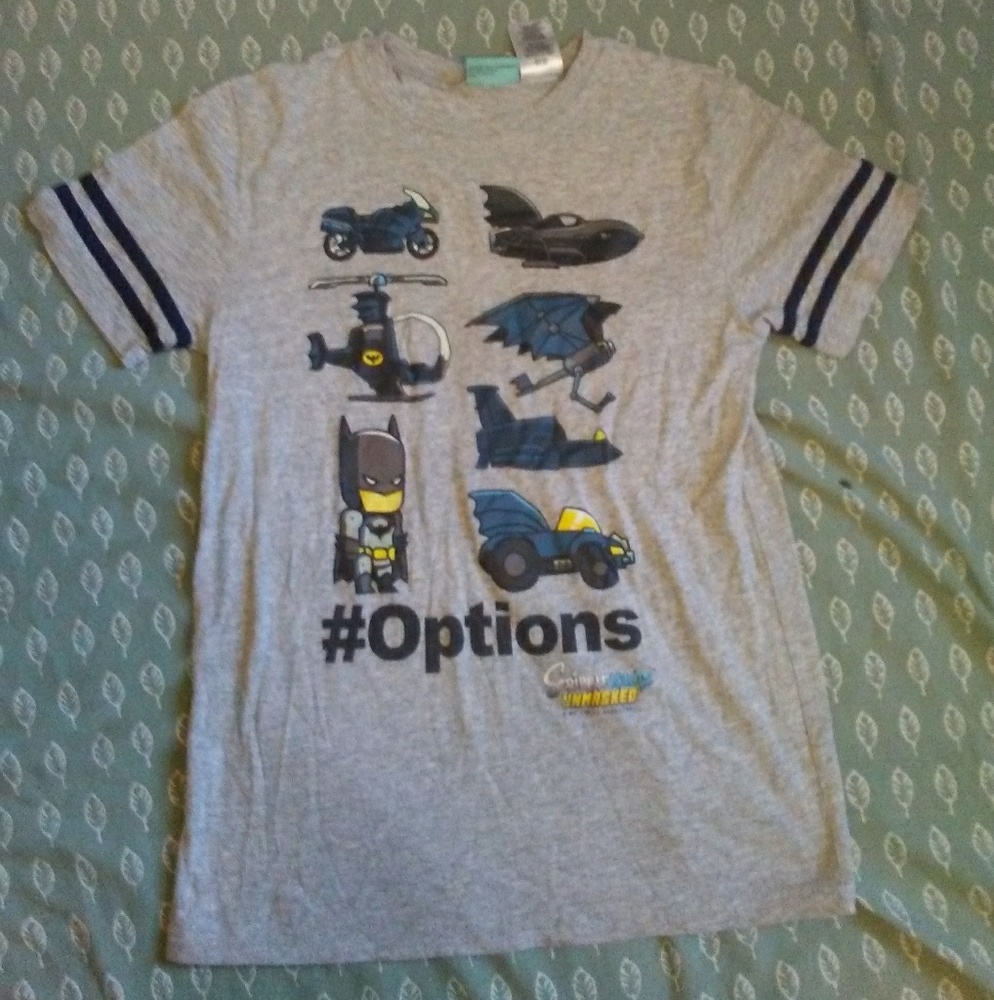 Scribblenauts Batman shirt